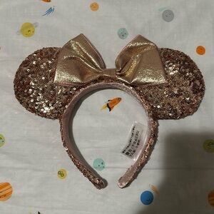 Disney Rose Gold Minnie Ears